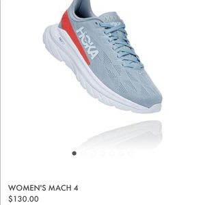 Hoka women’s Mach 4 in 8.5. Like new!